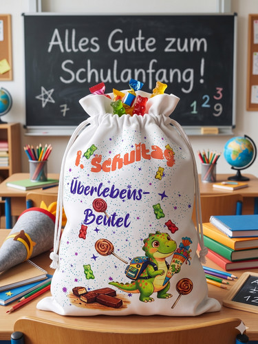 Schultag überlebensbeutel - 1.,
