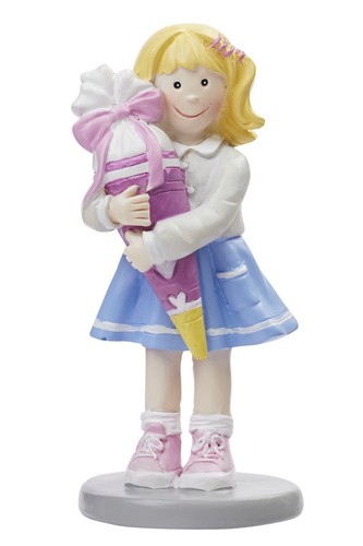 Figur mädchen mit schultüte - figur,