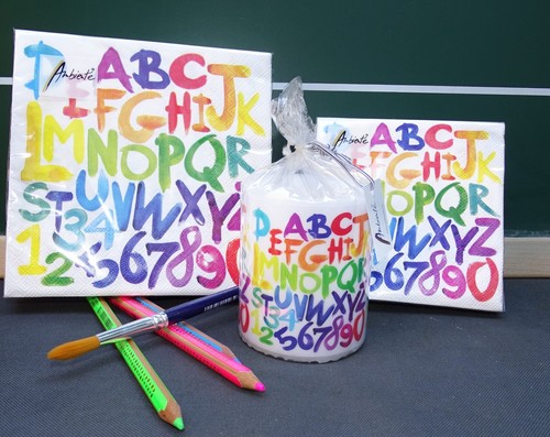Tisch deko schulanfang class - tisch-deko, "class