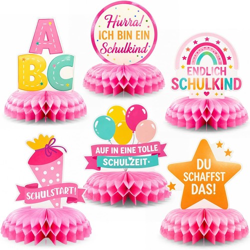 Tischdeko einschulung stück - tischdeko,