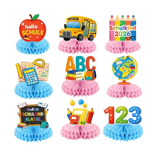 Einschulung deko stück - einschulung, 9